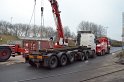 LKW umgestuerzt Niehler Hafen P282